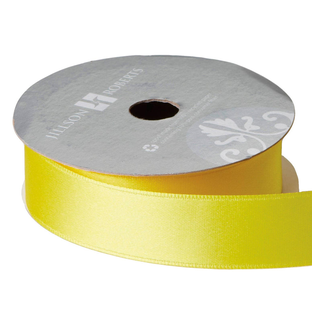 Yellow Ribbon - Fancy Satin 1"