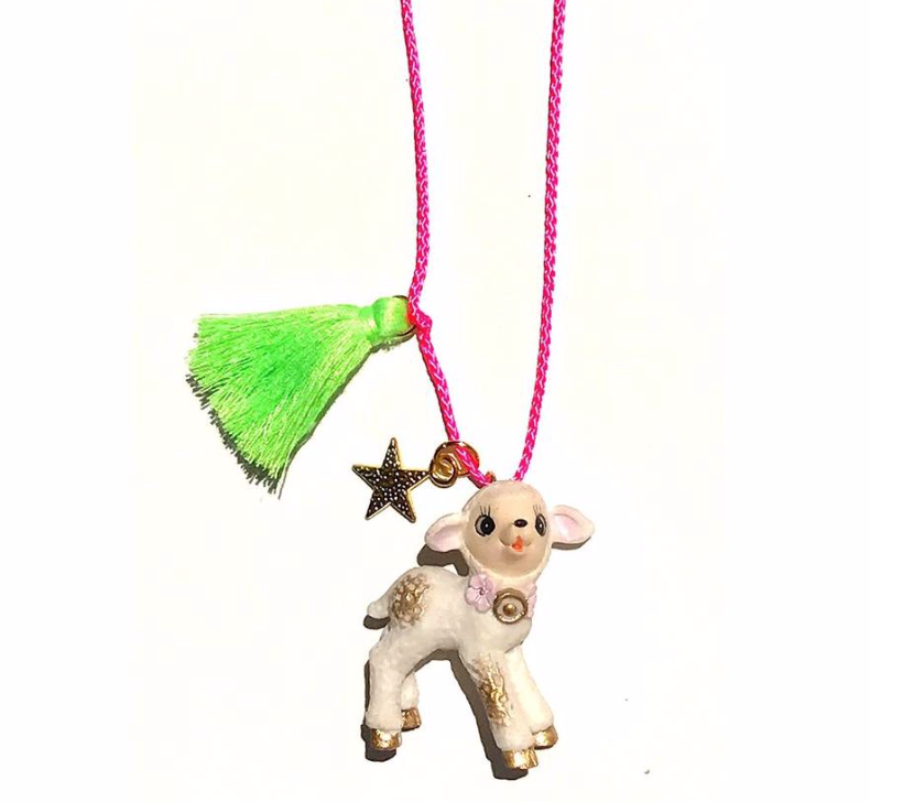 La La the Lamb Necklace