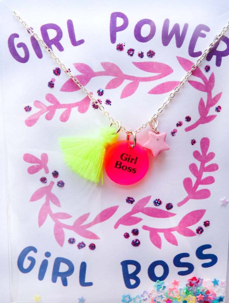 Girl Boss Girl Power Necklace