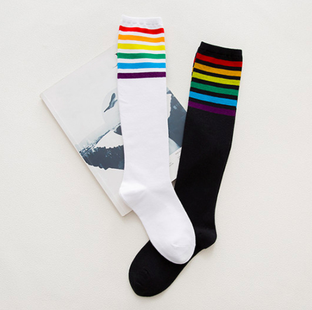 White Thea Socks