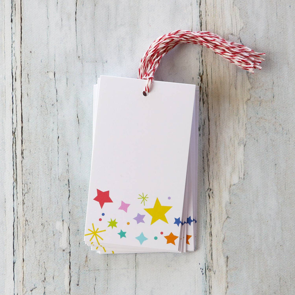 Star Confetti Gift Tags