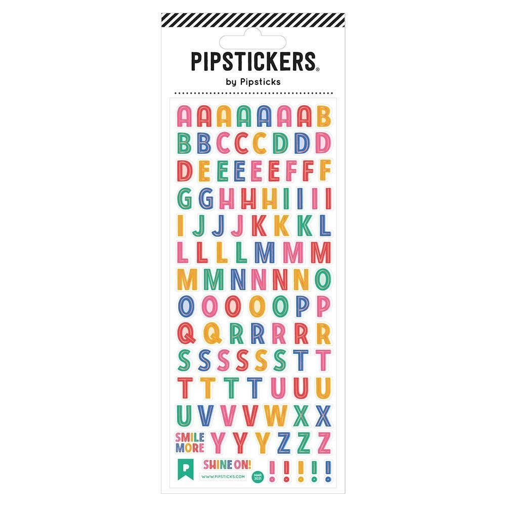 Smile Set Alphabet Stickers