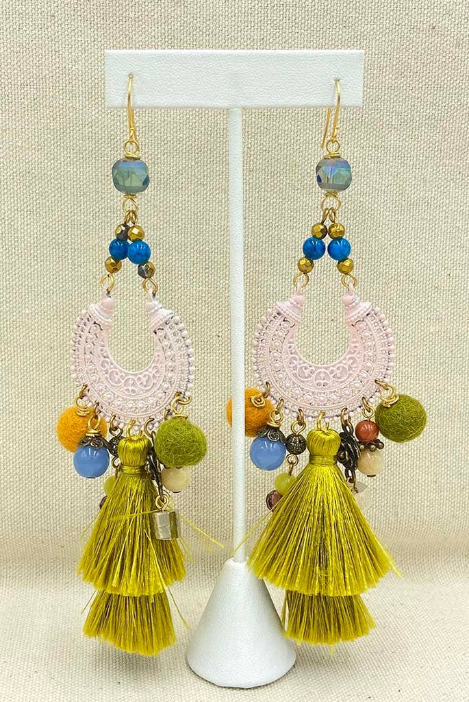 The Skylight Earrings - Petal