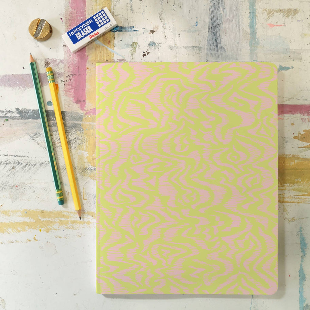 Vibrating Brights Layflat Large Dot Grid