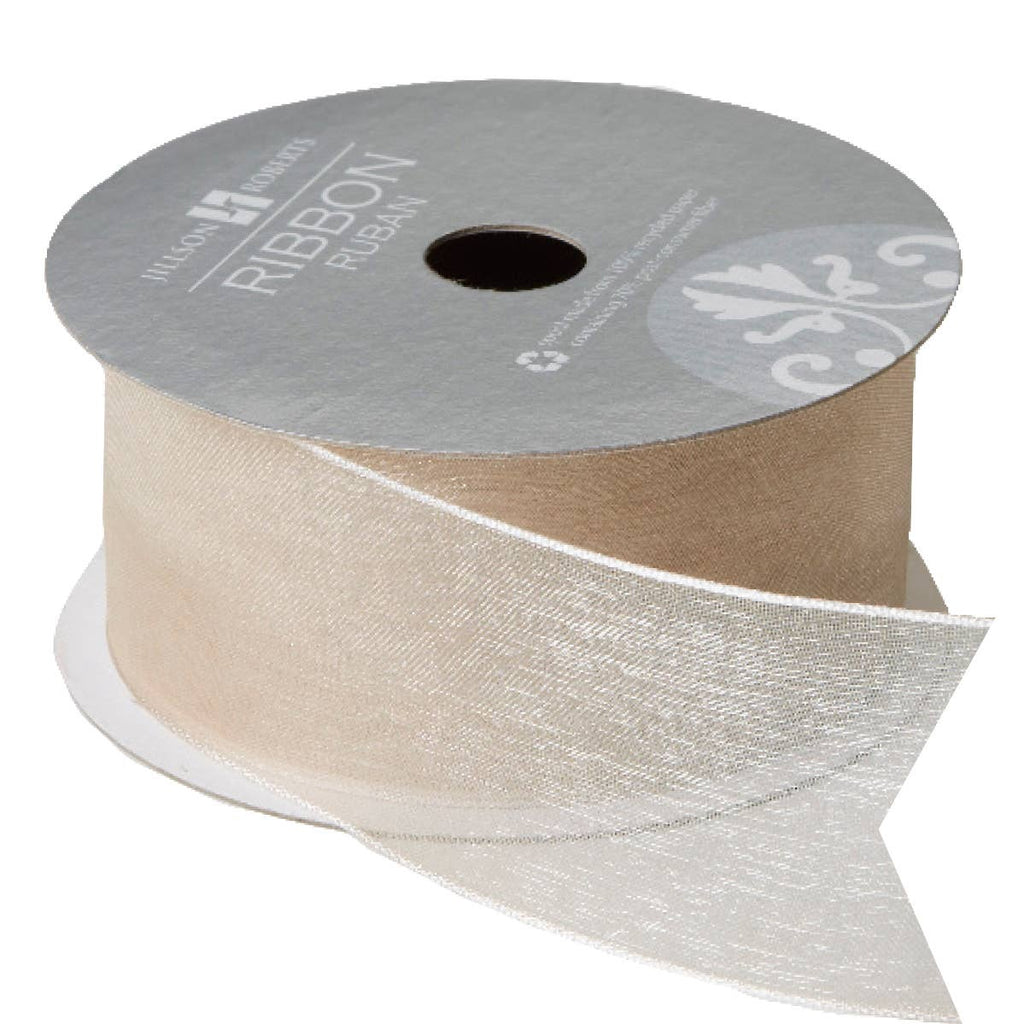 Ivory Ribbon - Fancy Sheer 1 1/2"