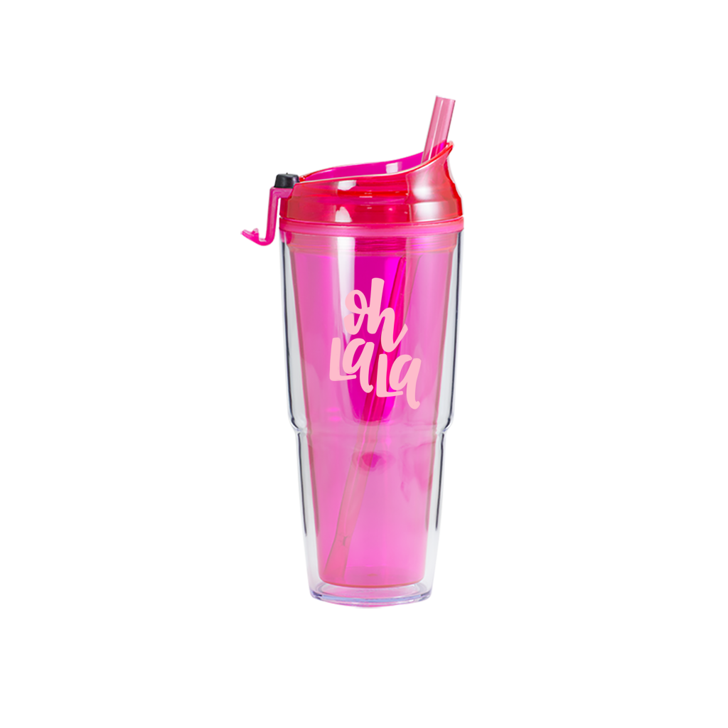 Plastic Tumbler - Oh La La