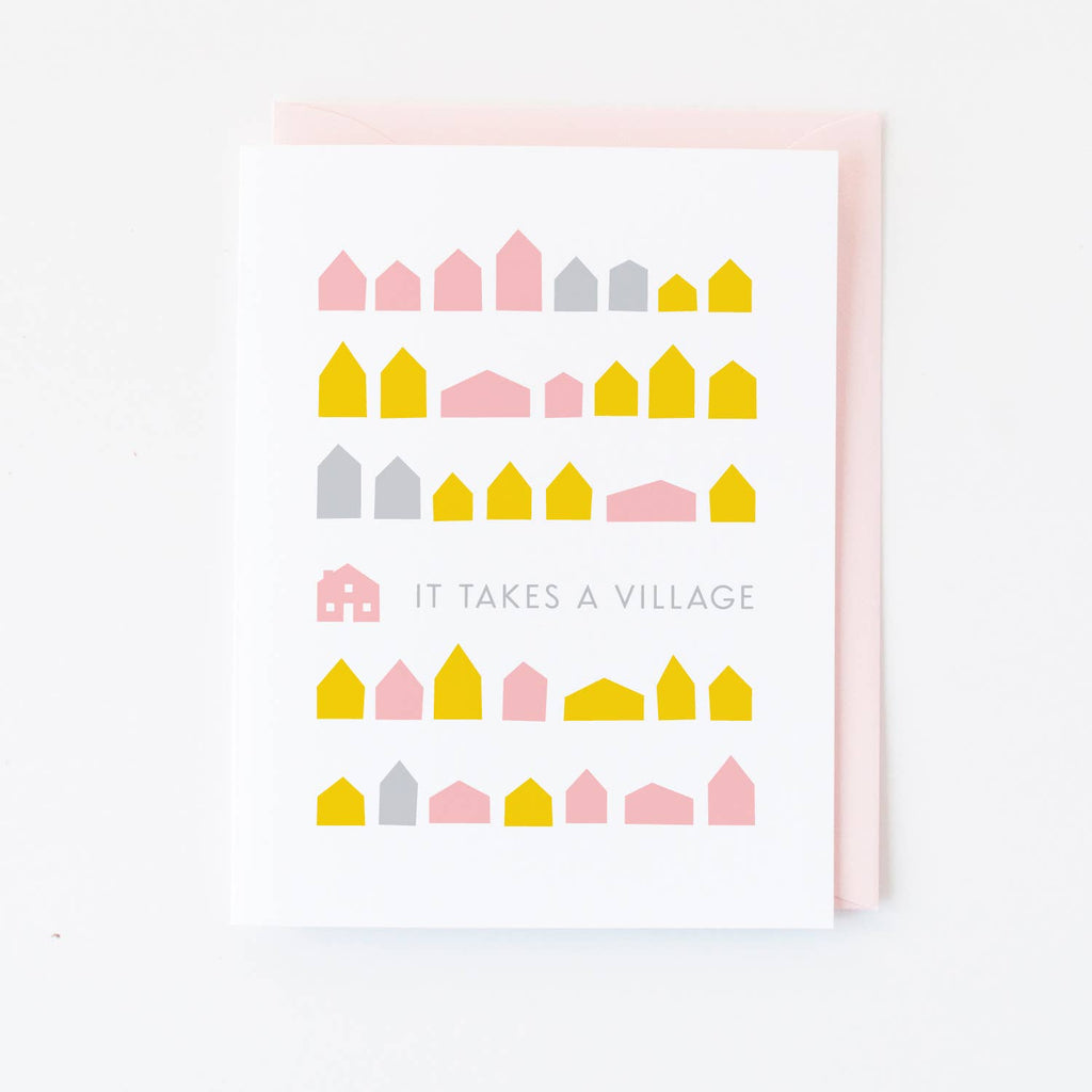 It Takes A Village Card