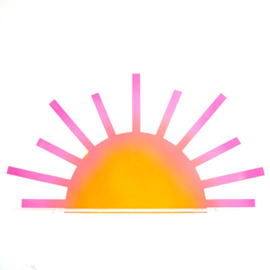 Acrylic Gradient Sun Shelf Decoration