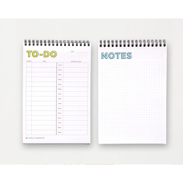 Daily Schedule Magic Spiral Notebook