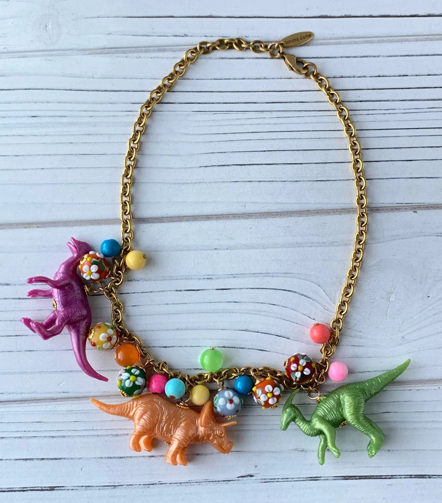 Dino Sparkle Kiddie Necklace
