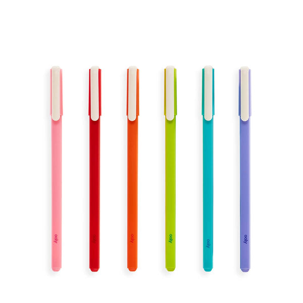 Fine Lines Gel pens set of 6