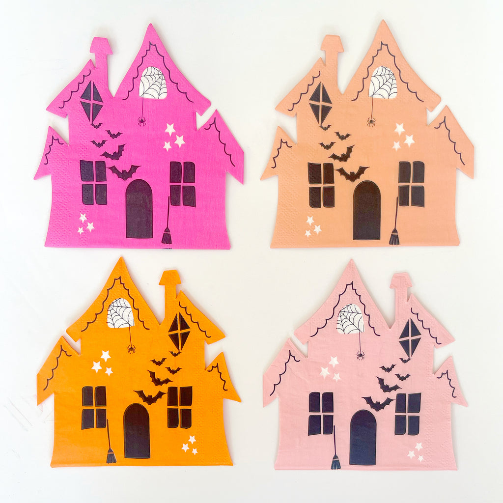 Haunted House Beverage Napkin Pack