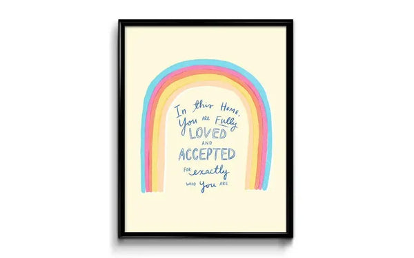 Loved Art Print 8x10