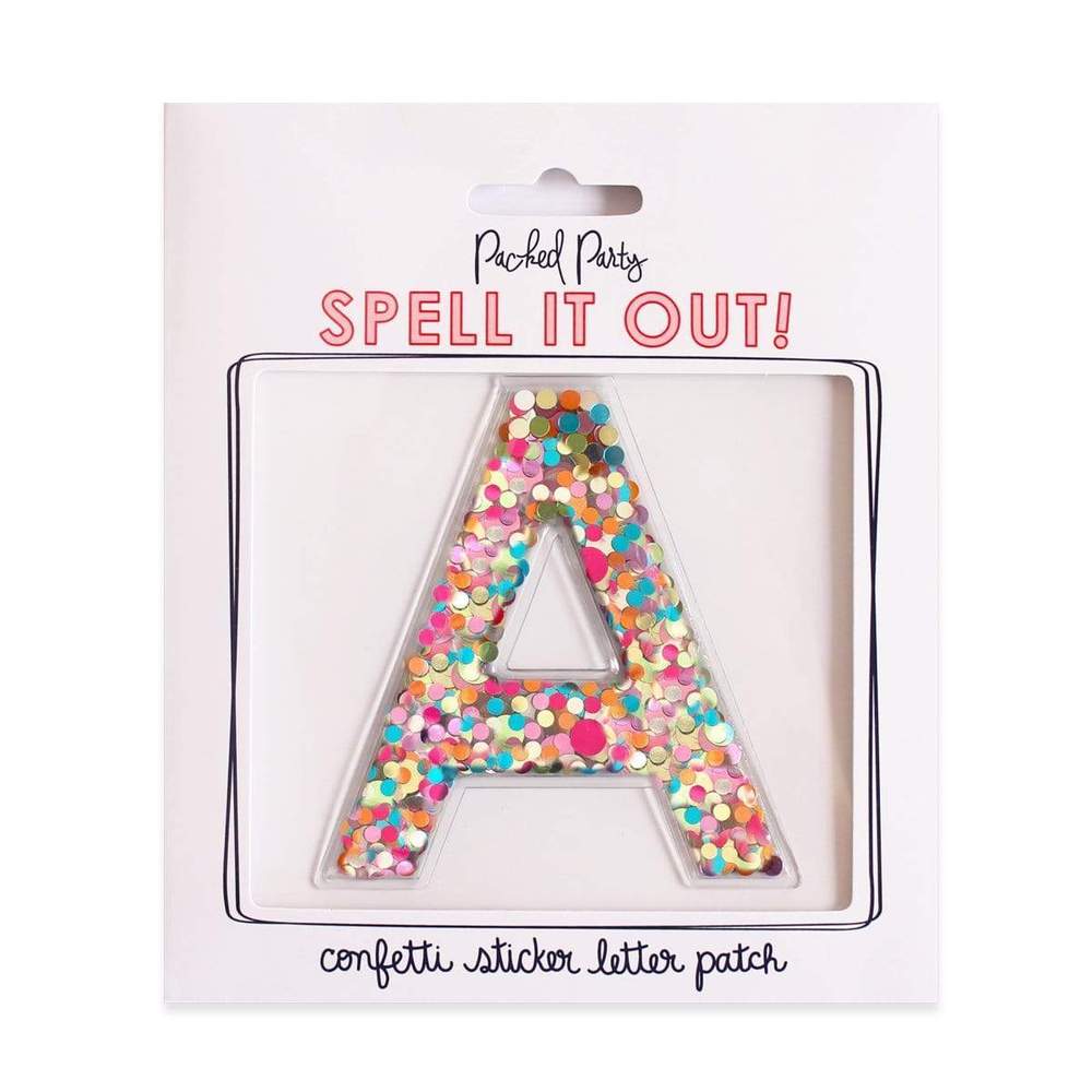 Stick to it Confetti Letter
