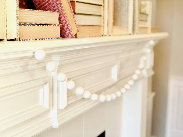 Purity Wool Felt Ball Garland