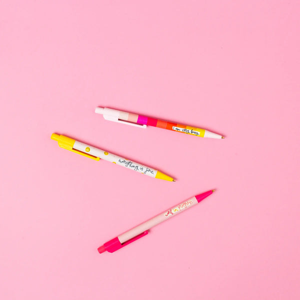 Pen Set - Smiles