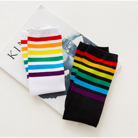 White Thea Socks
