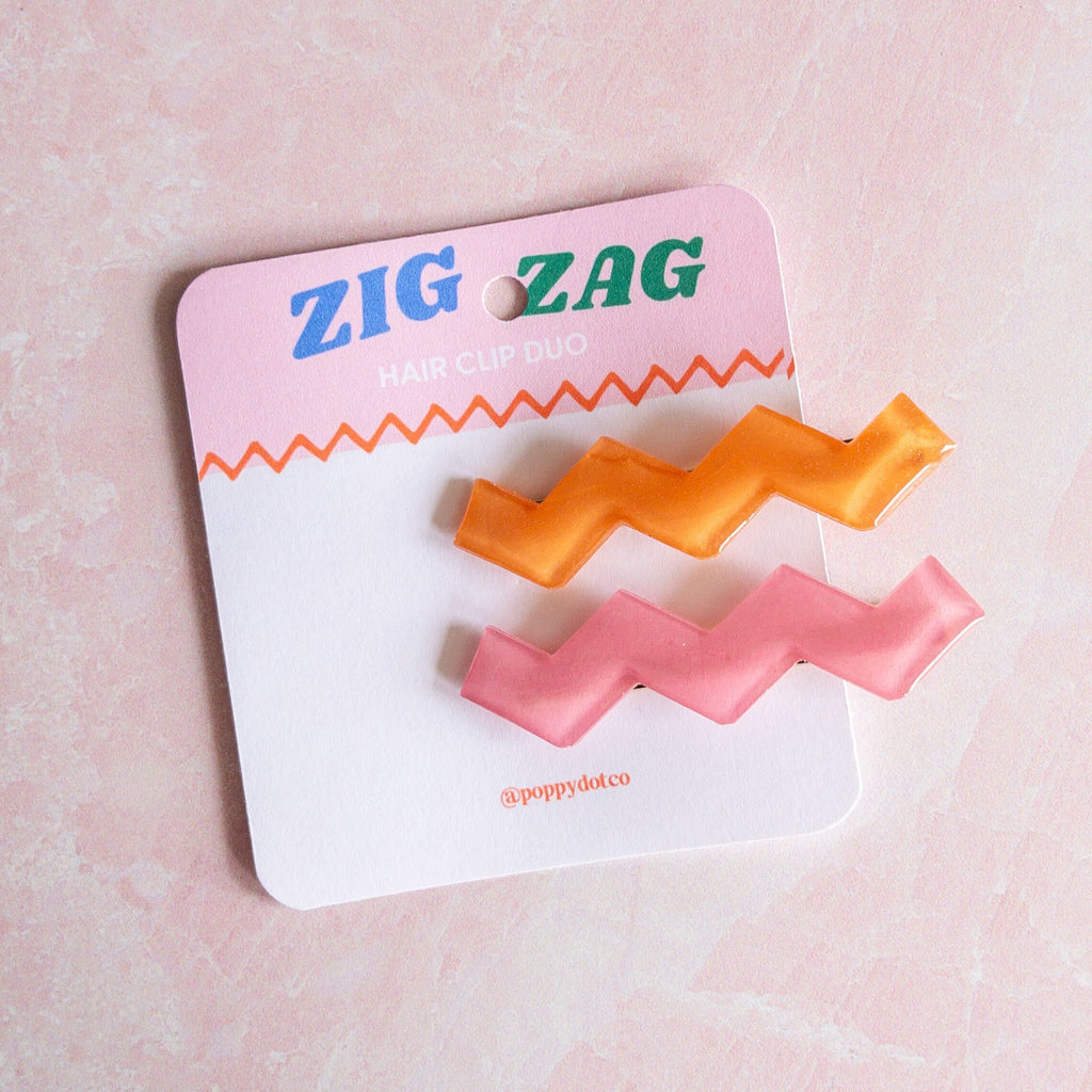 Ziggy Hair Clip Duo
